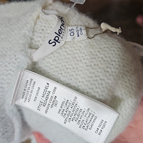 NWT Splendid rainbow beanie - Picture 3 of 4